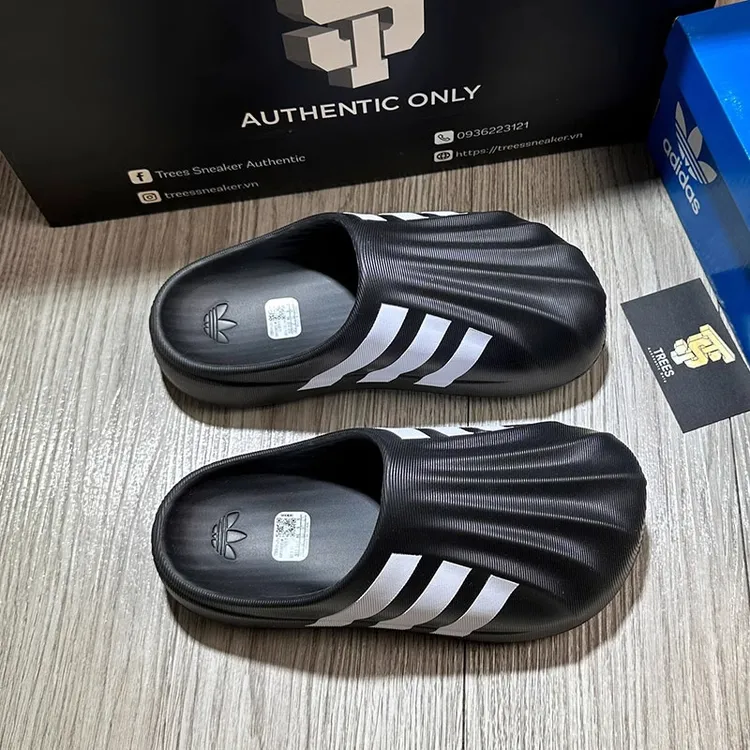 阿迪达斯三叶草贝壳头运动凉鞋男女士休闲穆勒鞋夏季新款