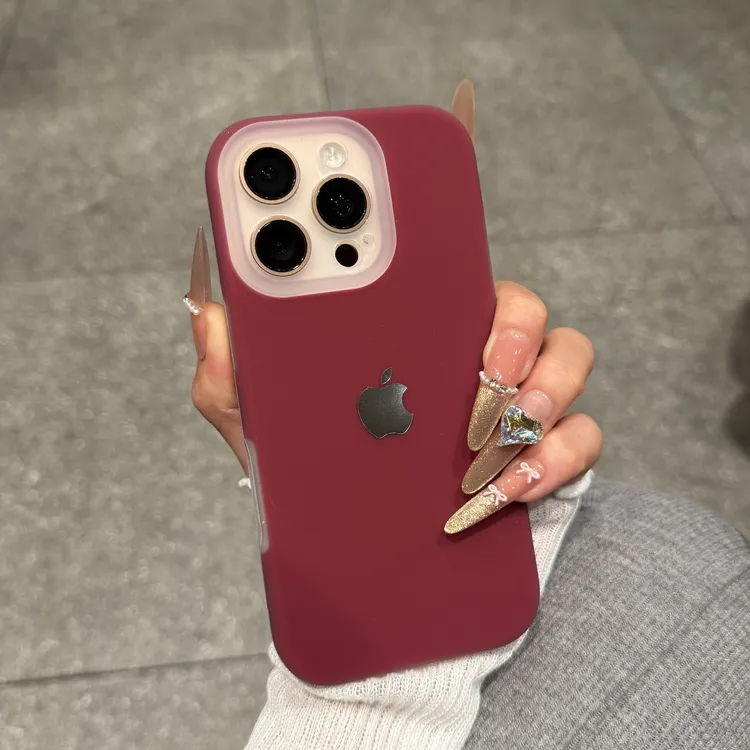 高级果冻液态硅胶适用苹果17promax手机壳iPhone16防摔15精孔14女