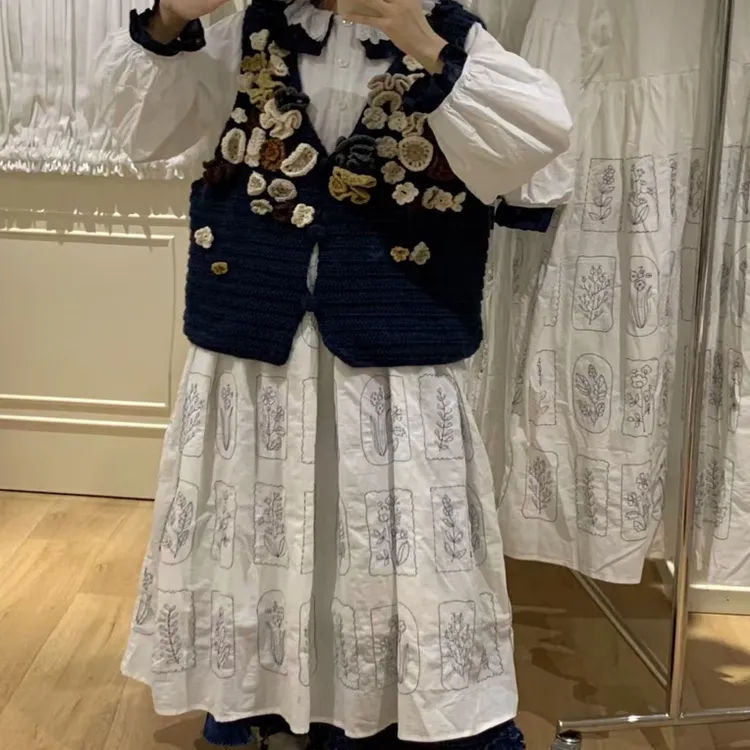 熊姑娘法式气质木耳领长袖衬衫女洋气减龄娃娃小衫上衣显瘦