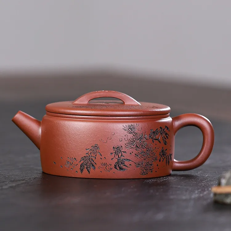 国大师谭泉海高徒国高工吴老师原矿底槽清汉瓦纯手工宜兴紫砂壶