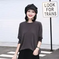 【纸片人卫衣】枫竺阿楠anan慵懒松弛感宽松拼接结构长袖上衣女秋