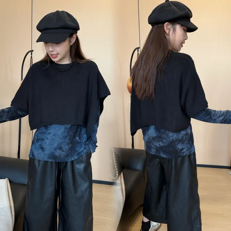 二姐的宝藏小众设计感简约纯色休闲百搭披肩#25281