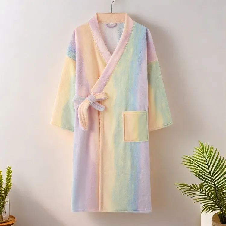 超细纤维成人可穿可裹柔软吸水四季通用浴袍式浴巾洗澡家用浴裙