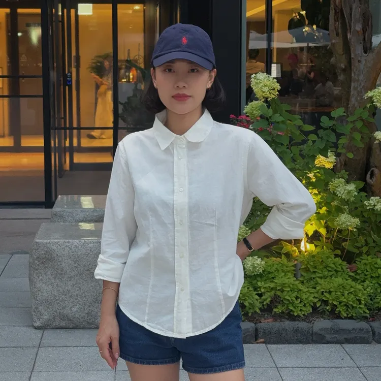 XIYE&W【松驰感白衬衫】简约衬衫