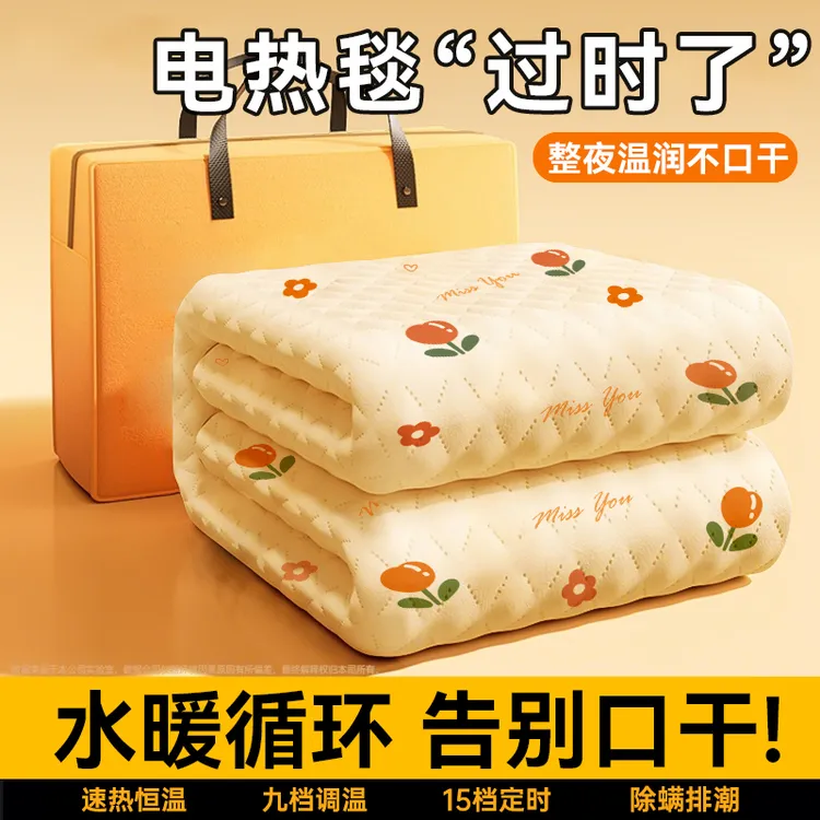 2025新款水暖毯电热毯双人水循环加热电褥子单人学生宿舍家用正品