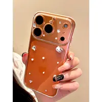 适用苹果iphone17promax简约透明16pro创意diy15防摔14ins手机壳
