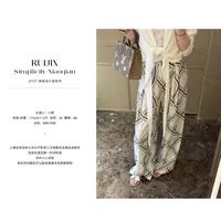 【现货13 RUIJIN】阔腿宽松裤高腰夏季日常简约时尚休闲舒适静奢