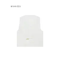 【麻訪家】MF1049柔白文艺简约设计感休闲坎肩开衫马甲上衣