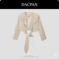 DACPAN-“走秀款”绑带短款西装外套 2025/盼·PPCJ 251