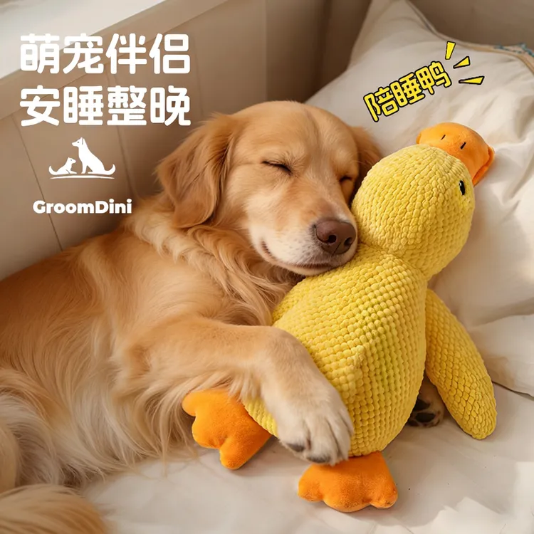 狗狗毛绒发声玩具耐咬磨牙解闷神器适合中小型犬毛绒玩偶宠物自嗨