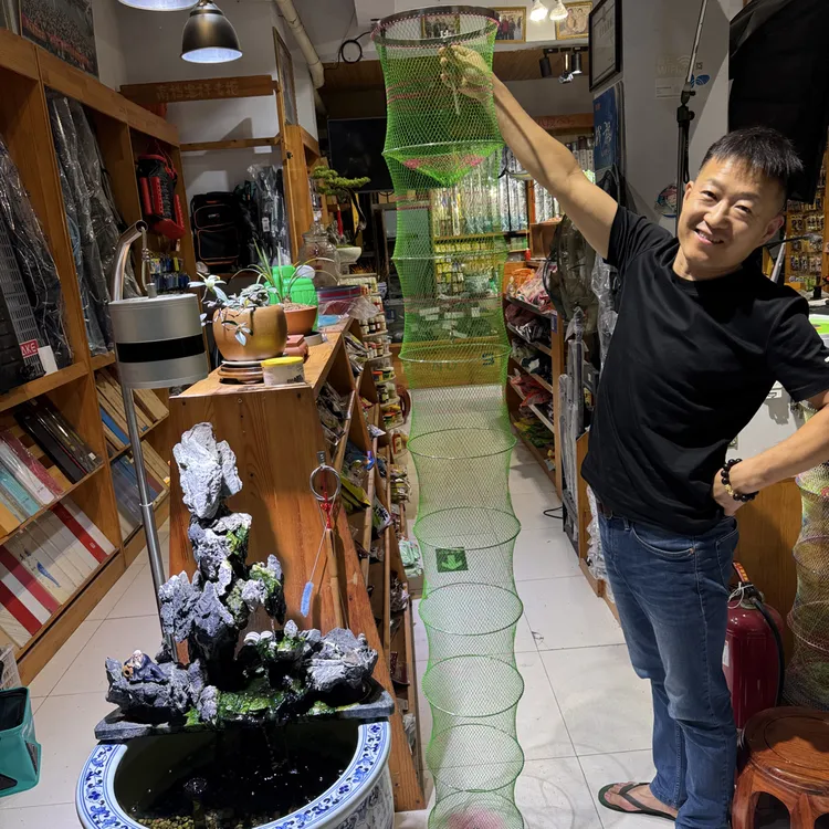 25直径1.9米小孔原色原丝纯手工有接头正常现象介意慎拍台钓鱼护