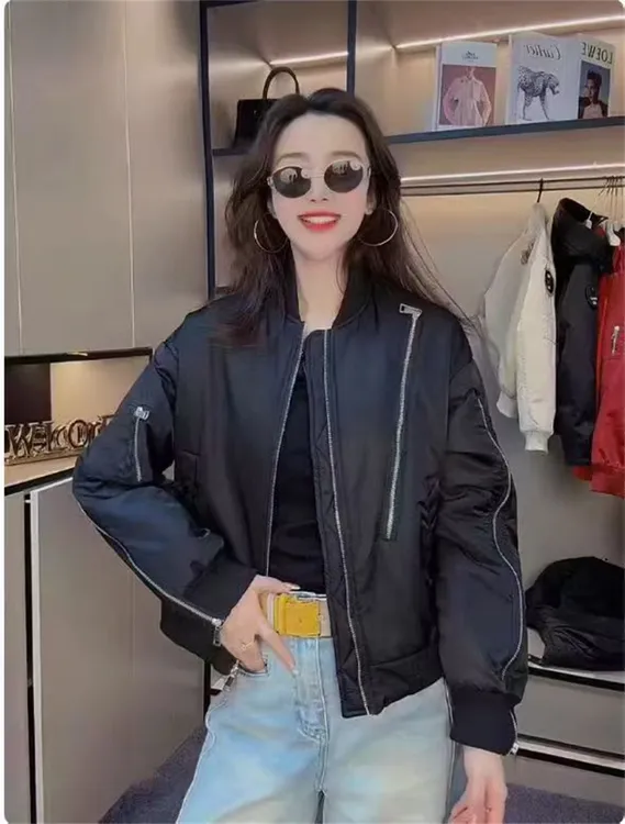 欧货短款棒球服秋装女2025年新款轻奢高级感爆款洋气减龄夹克外套