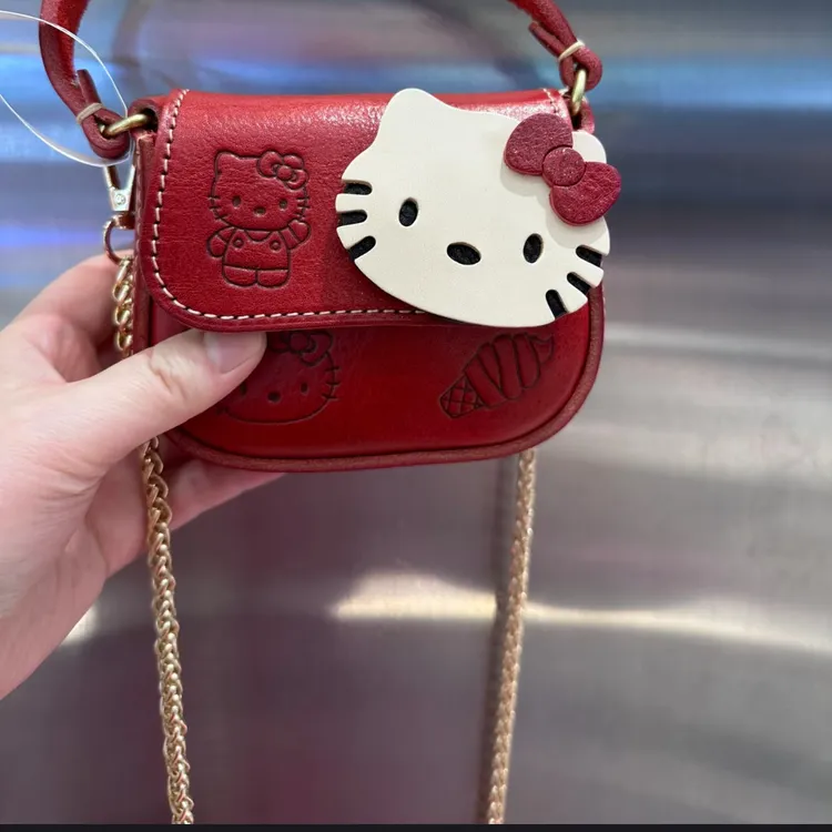 2025新款hellokitty可爱迷你时尚百搭高级质感凯蒂猫kt手提链条包