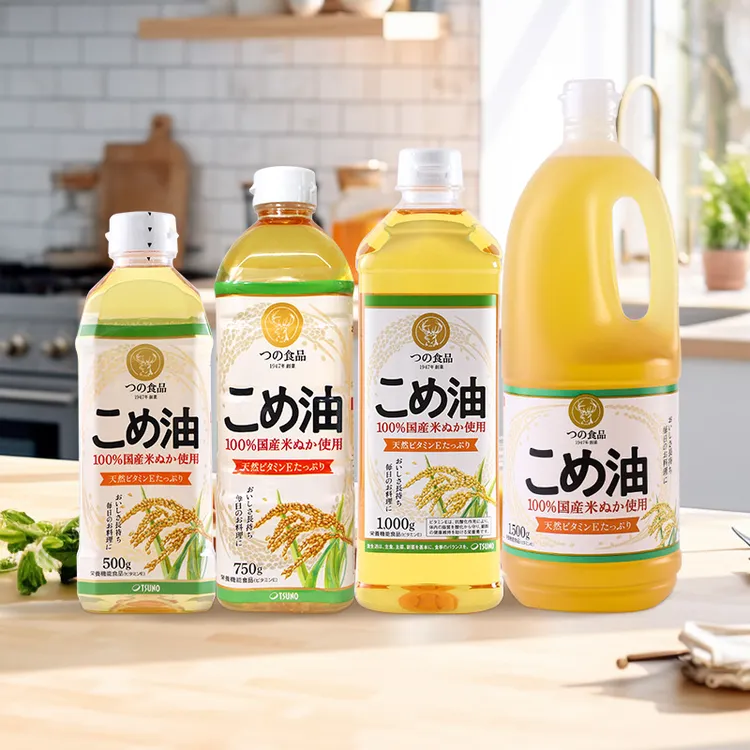 日本进口TSUNO/筑野米糠油稻米油炒菜凉拌谷物食用油