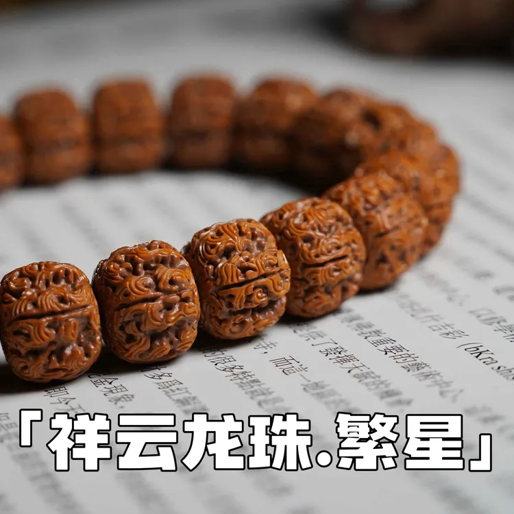 「祥云龙珠.繁星」金刚菩提手串
