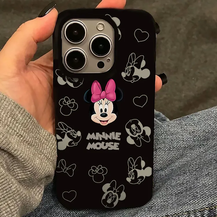 欧克里里米奇米妮适用iPhone16/15promax果冻手机壳12/13/11/14防