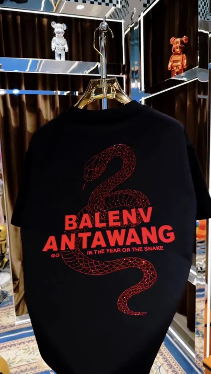 港澳潮牌重磅280克纯棉圆领短袖T恤型男施华奇洛烫钻休闲上衣打底