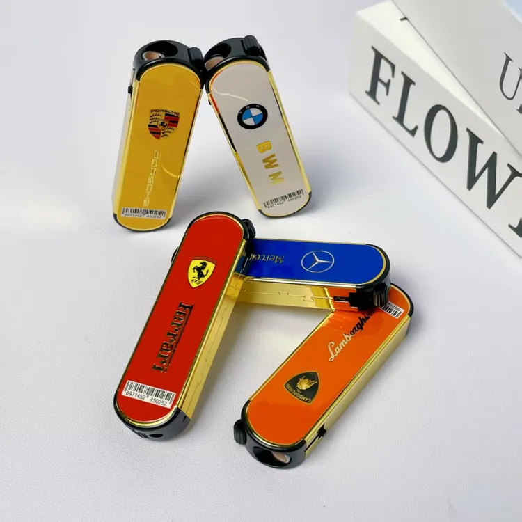 【万人选购】2025新款金属直冲蓝焰打火机防风防爆耐用加厚可充气款