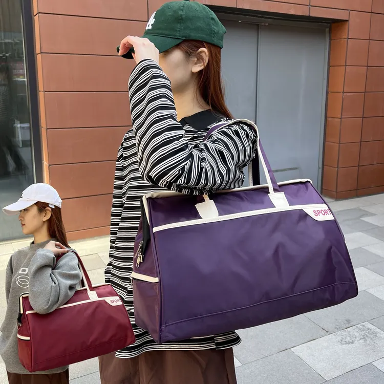 JE男女同款短途登机出差包休闲大容量旅行收纳包行李袋旅行包