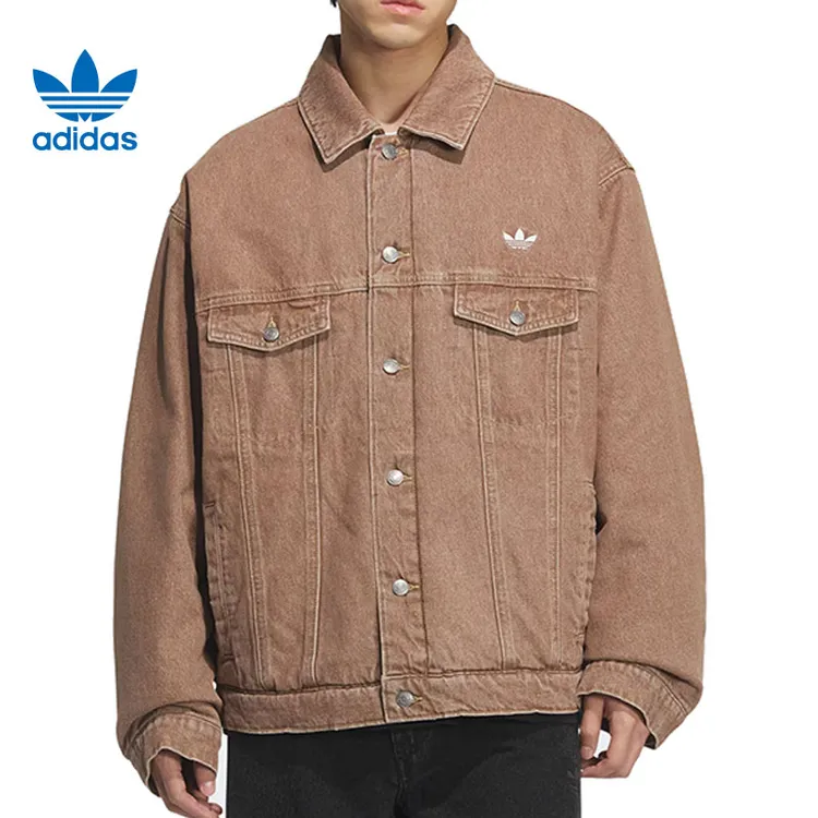 adidas阿迪达斯三叶草男女运动休闲棉服外套KB5447