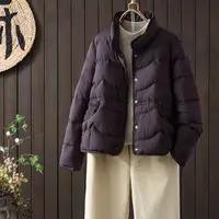 【涧蓝正品】新款减龄显瘦纯色90白鸭绒羽绒服女保暖时尚外套