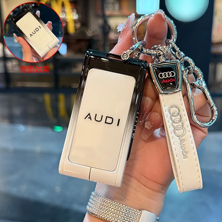 适用奥迪e5钥匙套2026款E5sportback实体车遥控钥匙保护壳全包扣