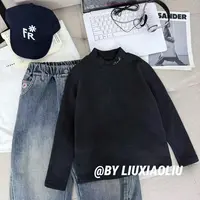 【现货】杭州六小六正版 BY LIUXIAOLIU秋冬季儿童磨毛打底衫17975