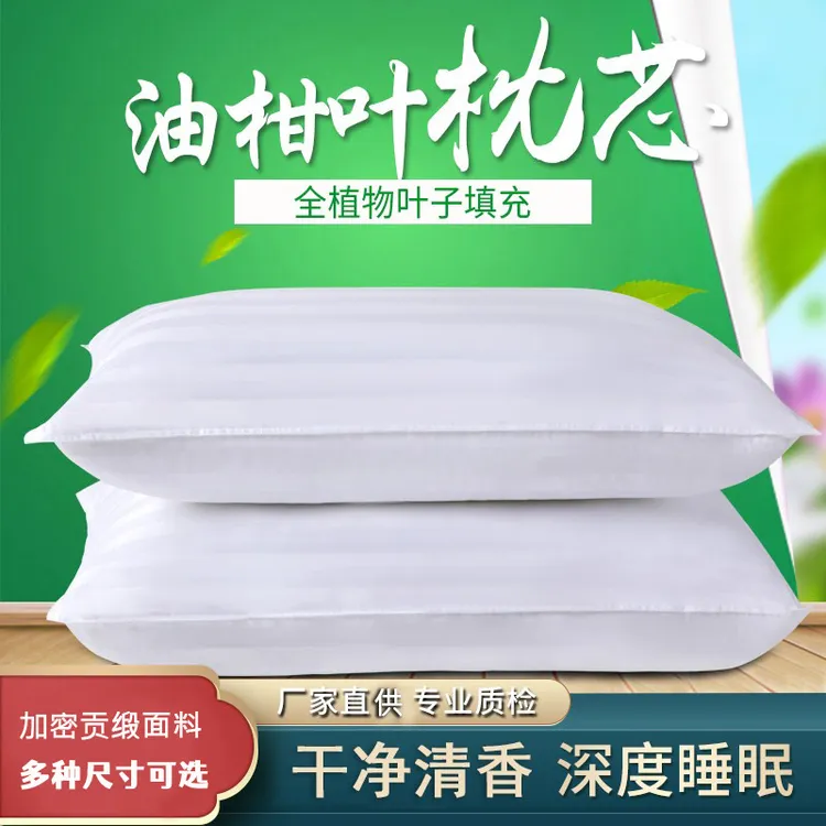 家用透气香味油柑叶枕头芯新鲜广西油柑叶全棉成人枕舒适全棉通用