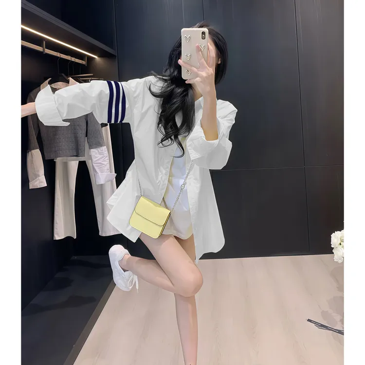 多巴胺风格衣服纯欲风衬衫女款外穿洋气时髦气质慵懒风衬衣防晒衣
