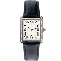 99新 Cartier/卡地亚 99新/卡地亚坦克小号表径24后钻jx