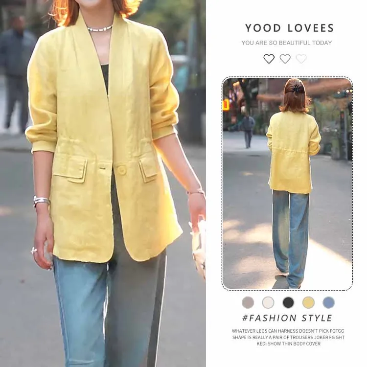 高级感炸街小西装外套女2025春秋新款气质女神范收腰休闲通勤西服