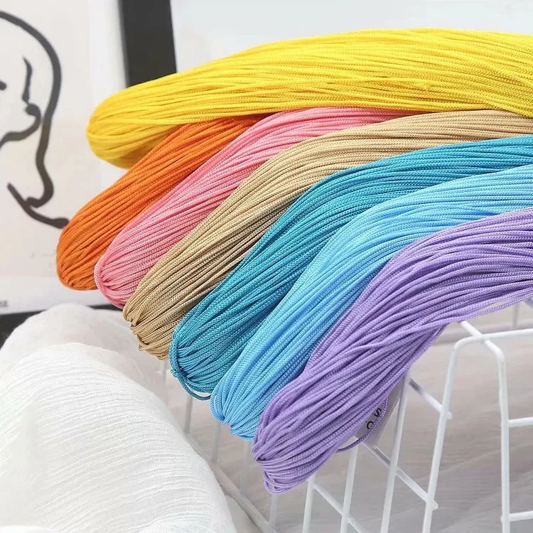 千浔手作 升级版 1毫米空心线亮丝线