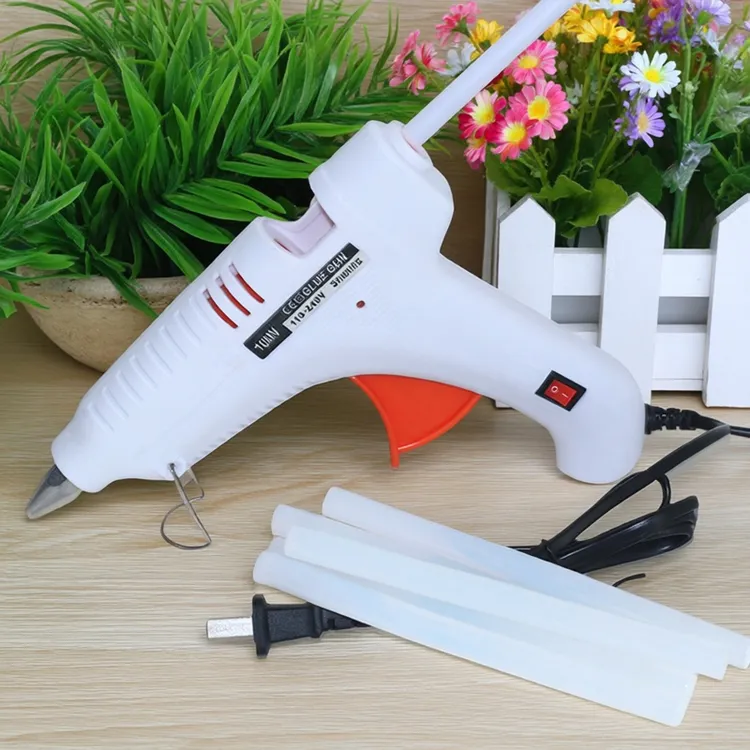 热熔胶枪DIY手工制作电胶抢家用高粘热溶棒胶条11热融胶棒7mm套装