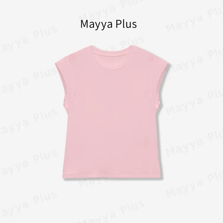 【皮肤T】Mayya Plus麦芽定制轻奢气质显瘦百搭款T恤32519032