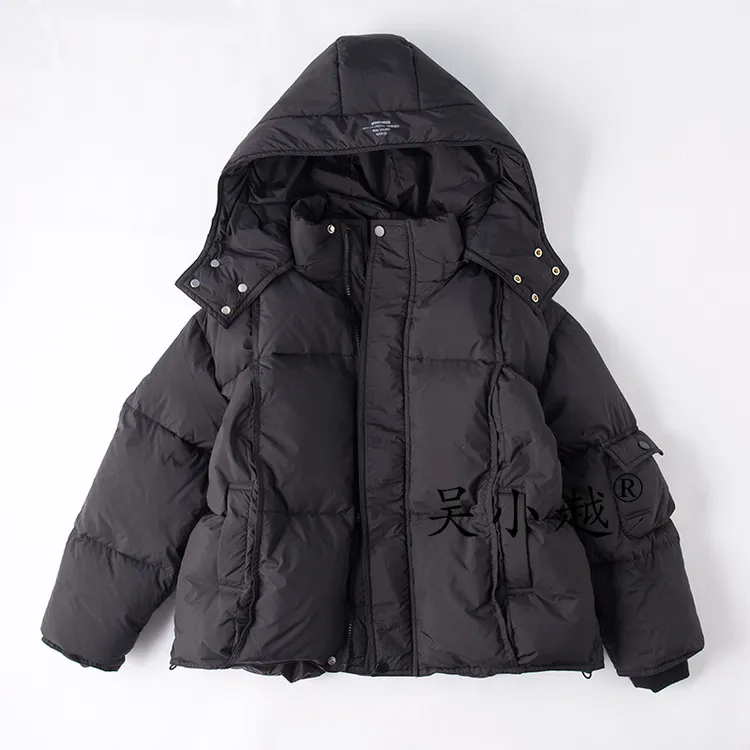 吴小越w1882男童加厚90羽绒服冬季炸街洋气韩系儿童白鸭绒外套
