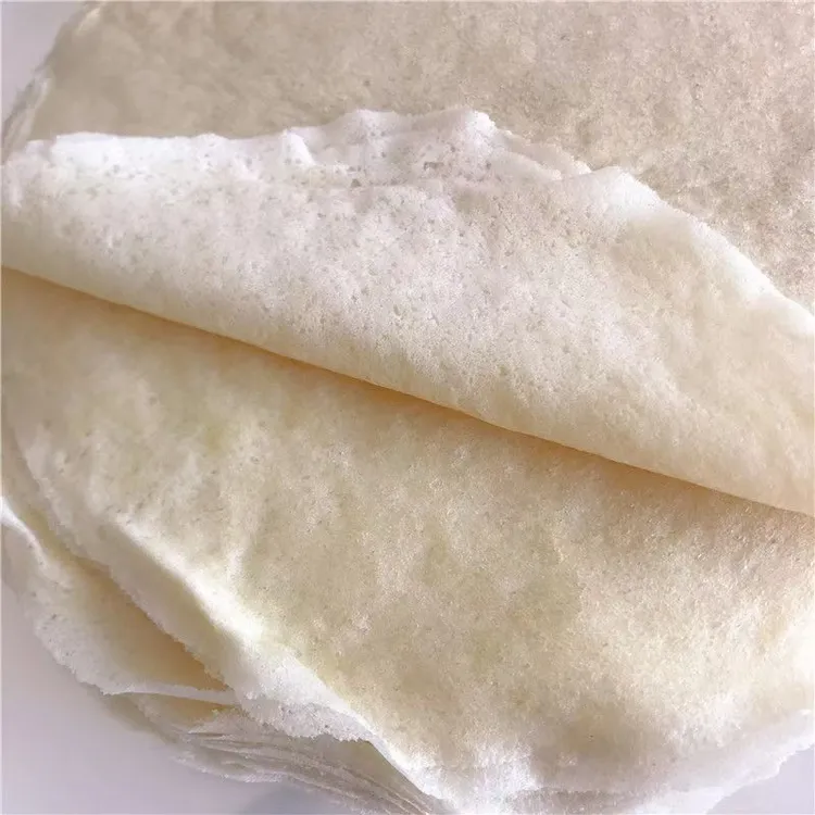 纯手工春卷皮现做现卖约17-18公分约40-50张左右