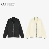 【老白不白】秋冬毛针织衫圆领时尚百搭100%羊毛针织衫OW252MY060C