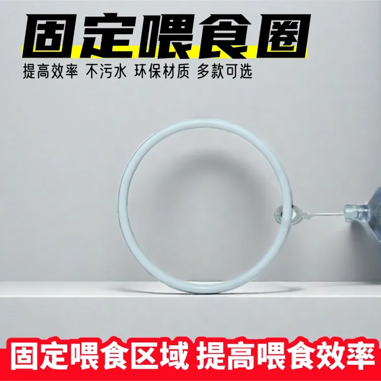 鱼缸喂食器防散悬浮喂食圈鱼缸投食器投食圈鱼食全自动投喂器