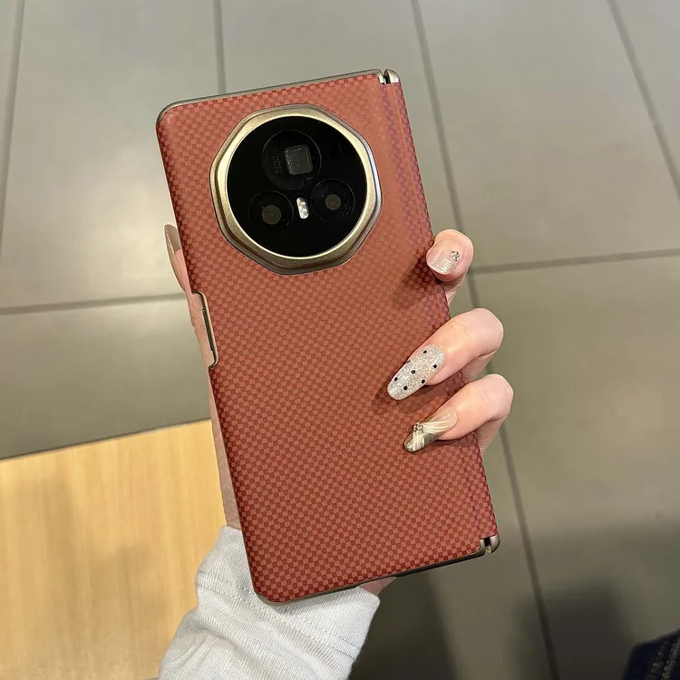 适用荣耀MagicV3折叠屏超薄凯夫拉双中轴火星纹手机壳荣耀MagiVS3