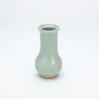 16.明代龙泉窑粉青釉箸瓶【古董拍卖】