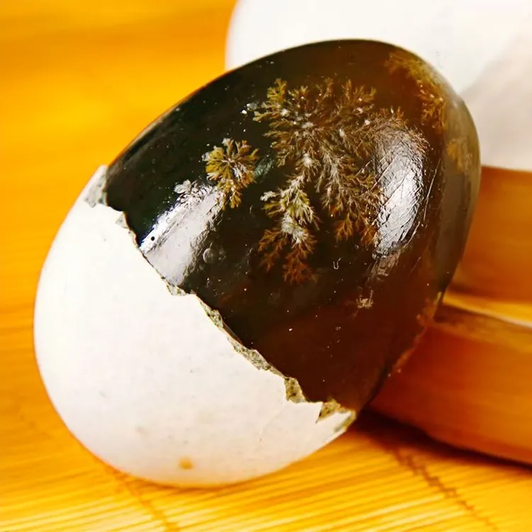 【鄱阳湖松花鸭皮蛋】松花皮蛋溏心营养美味鸭皮蛋口感鲜美20枚整箱