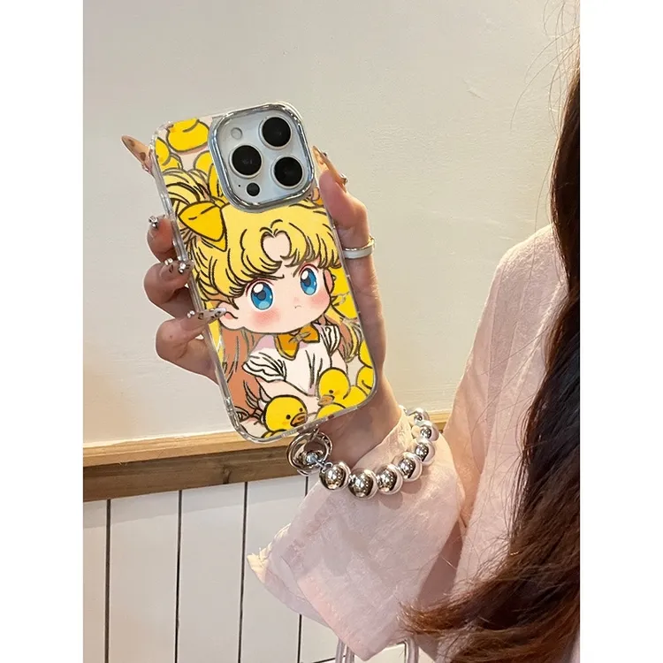 生气水冰月适用苹果16promax手机壳iPhone15镜头全包14pro防摔13/