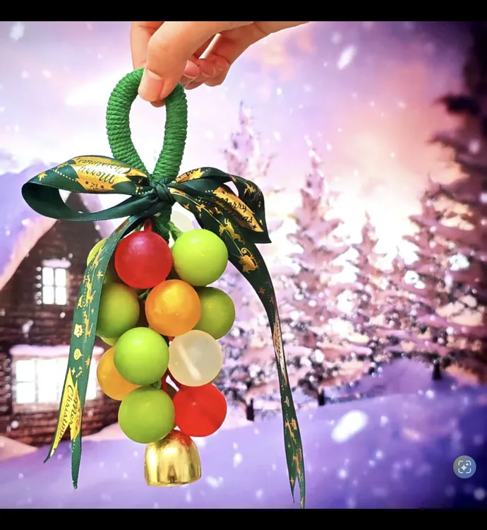 【礼盒装】圣诞节限定礼物高颜值水晶葡萄香皂手工皂氛围感场景挂饰