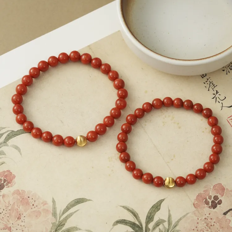 【云上叙】南红DlY单圈手串-多样性发一件-6mm V18514-M（甄选）