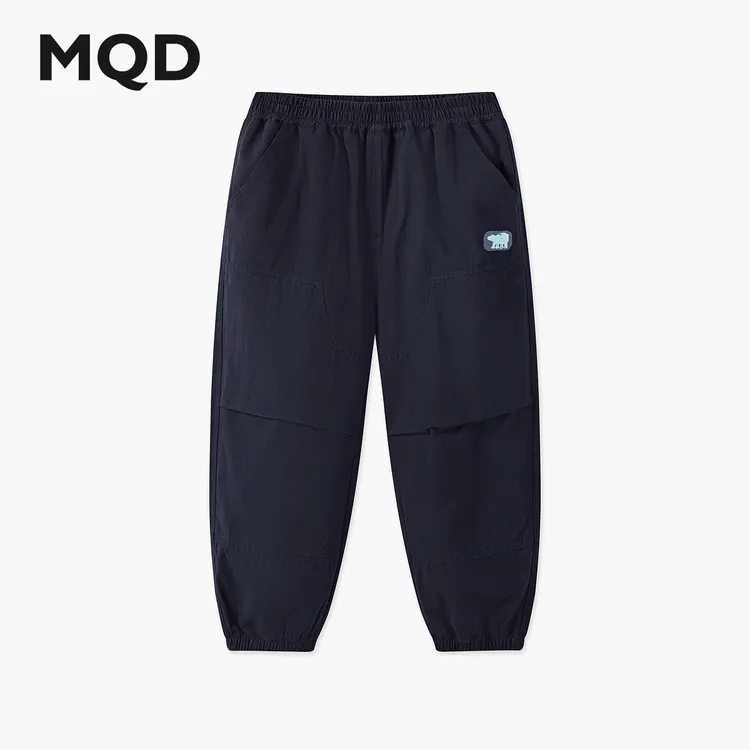 MQD男童25秋新款户外束脚裤露营儿童登山休闲裤9653W1567
