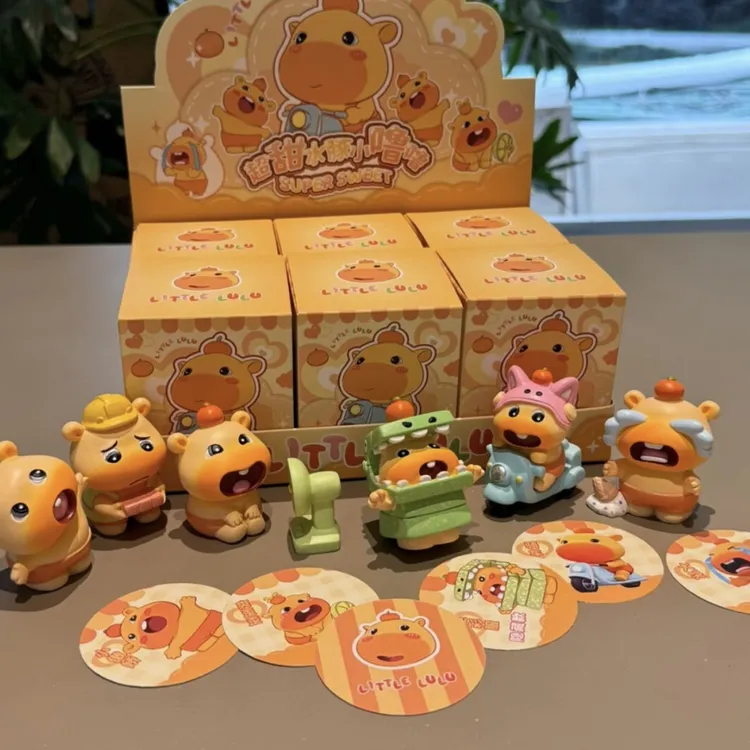 【水豚噜噜盲盒】表情包二代 盲盒摆件/水豚宝宝/礼物推荐/桌面摆件