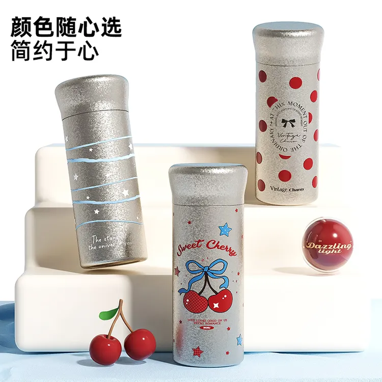 【纯钛材质】小茶日记蜜糖星轨纯钛口袋杯便携高颜值保冷保温杯子GF