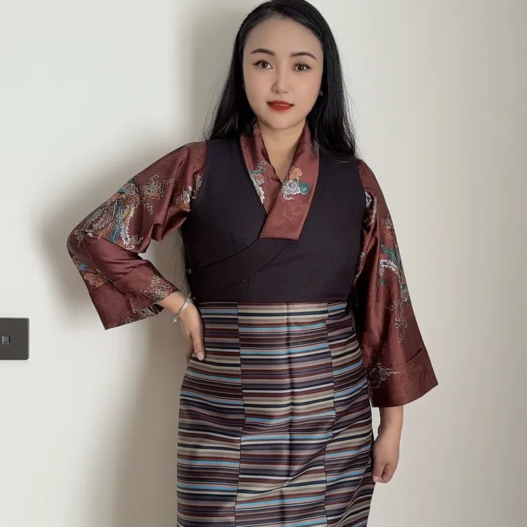 新款印花衬衫+绑典两件套（下单增腰带）