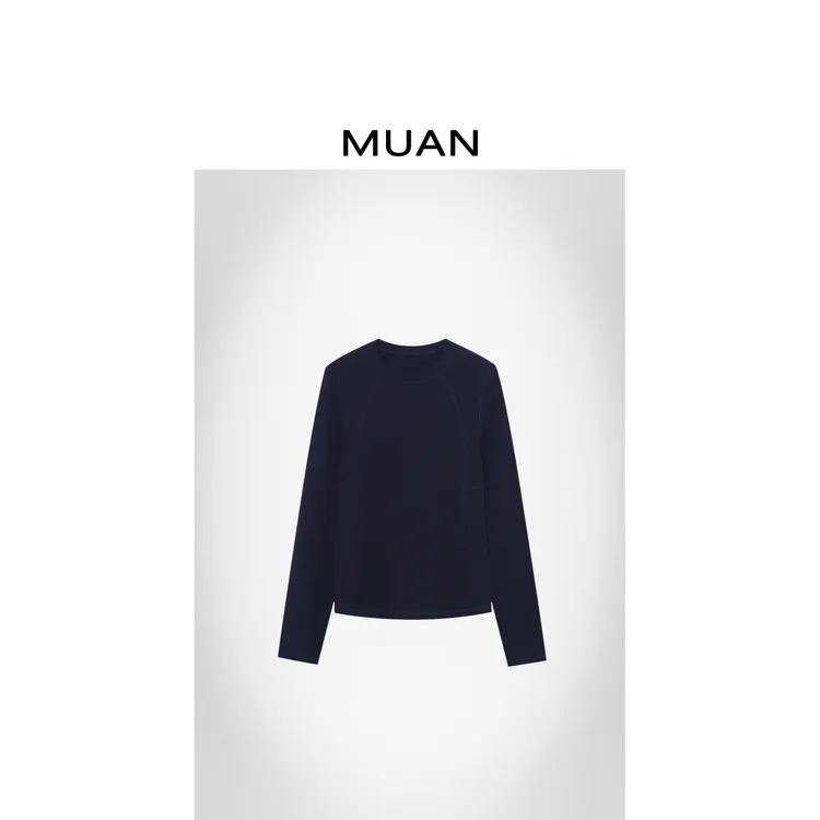 木岸MUAN:《普拉提打底》定制结构感高级百搭打底上衣女CQ-DG3-9048