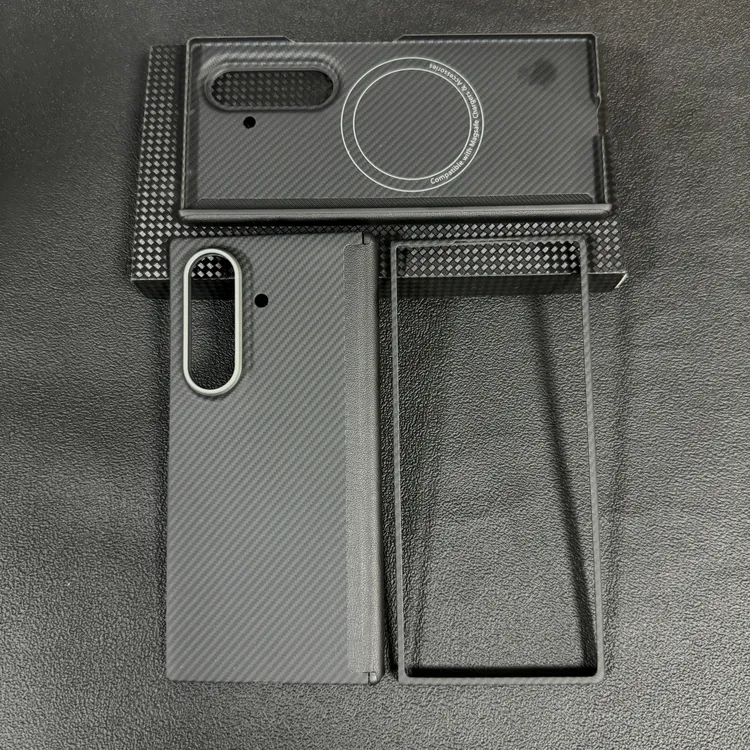 适用三星ZFold7凯夫拉手机壳折叠手机磁吸超薄保护壳中轴保护套